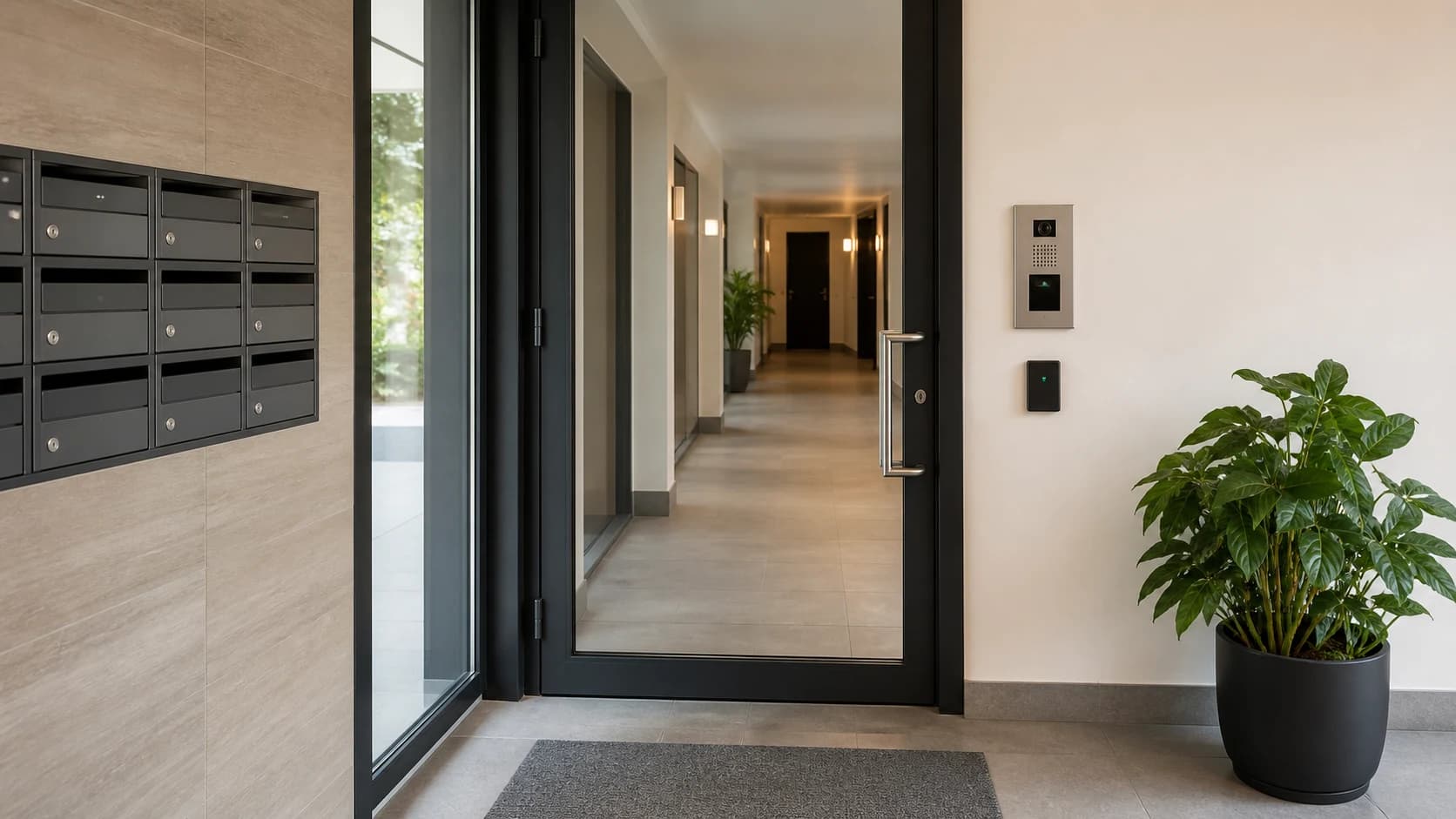 Toegangscontrole appartementen