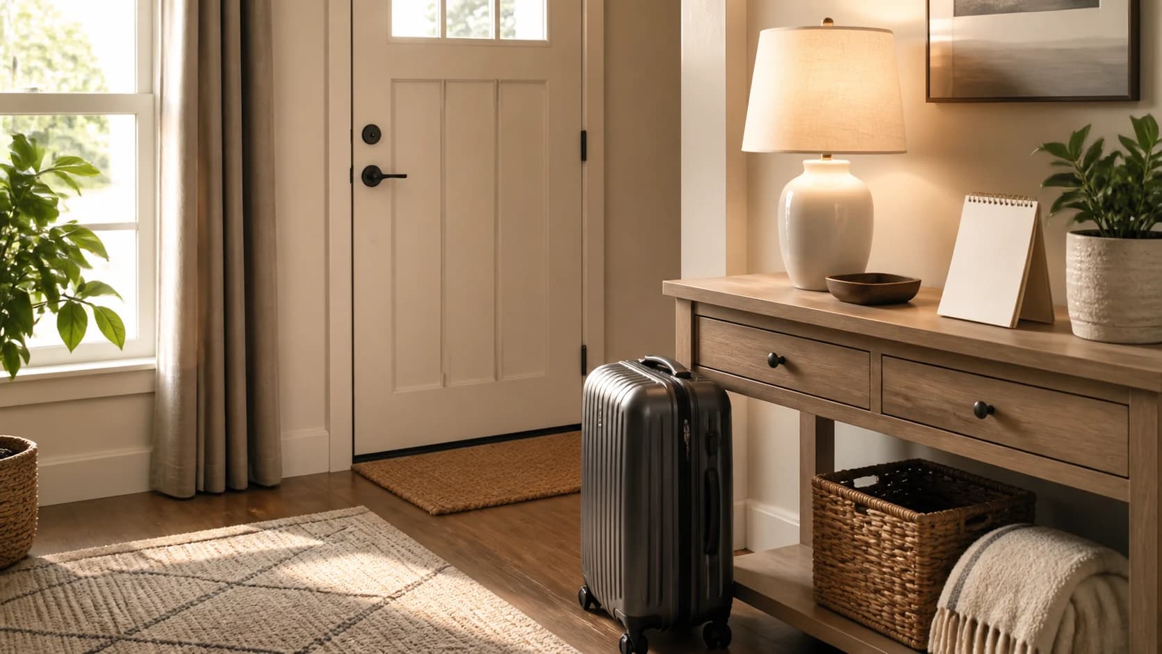 Woning beveiligen voor vakantie